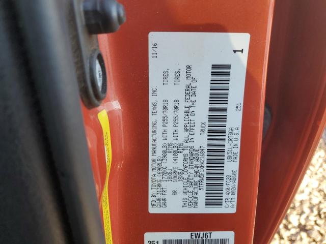 2017 TOYOTA TUNDRA DOU - 5TFRW5F1XHX216847