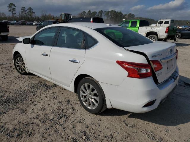 NISSAN SENTRA S 2017 white  gas 3N1AB7AP4HY319554 photo #3