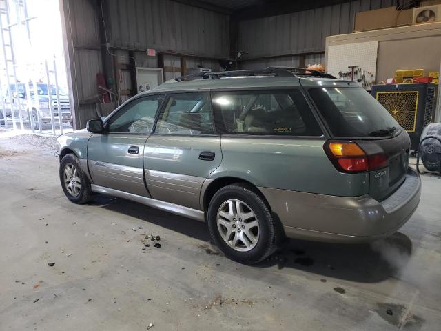 SUBARU OUTBACK 2004 teal  gas 4S3BH675447607313 photo #3