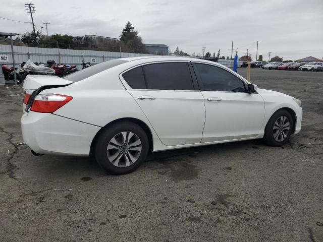 HONDA ACCORD LX 2015 white  gas 1HGCR2F31FA090456 photo #4