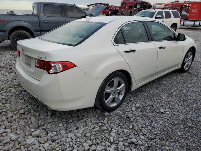 ACURA TSX 2010 white  gas JH4CU2F64AC018105 photo #4