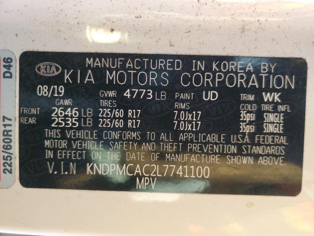 VIN KNDPMCAC2L7741100 2020 KIA SPORTAGE no.13