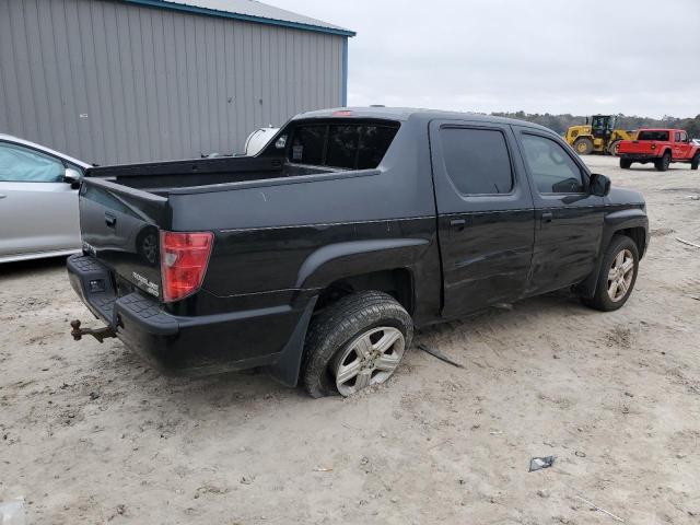 HONDA RIDGELINE 2011 black  gas 5FPYK1F51BB005399 photo #4