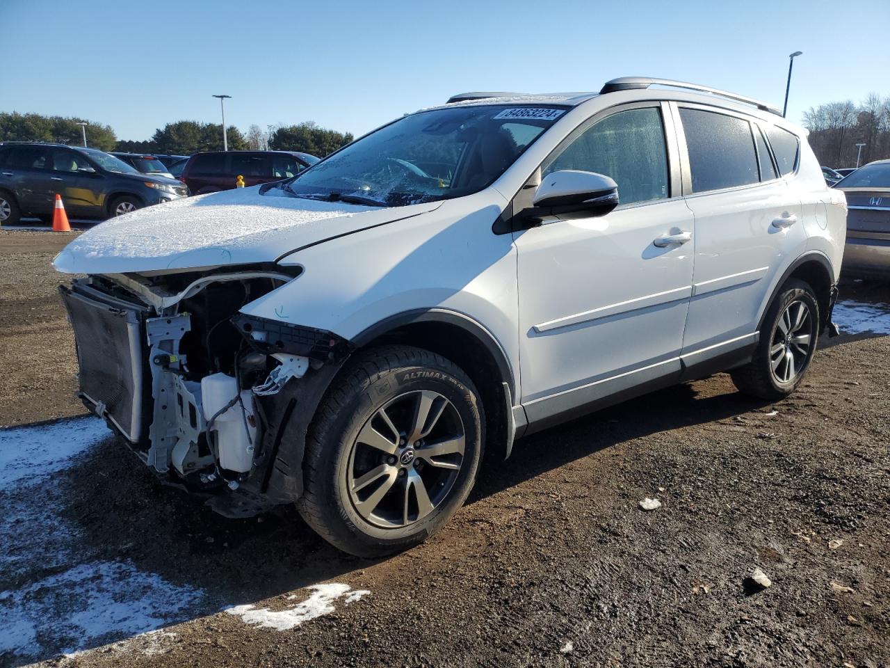 Lot #3055244813 2017 TOYOTA RAV4 XLE