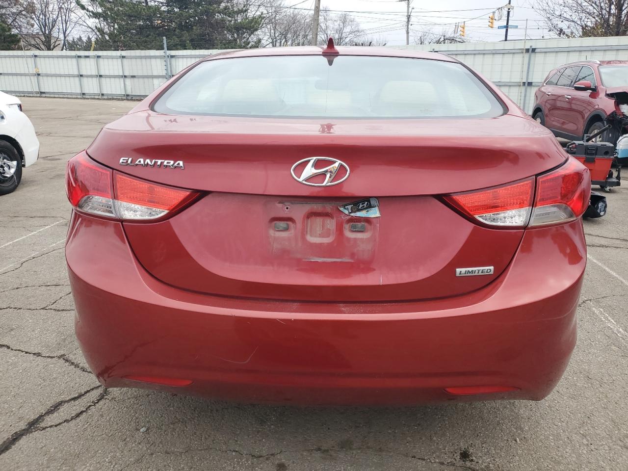 Lot #3040833759 2012 HYUNDAI ELANTRA GL