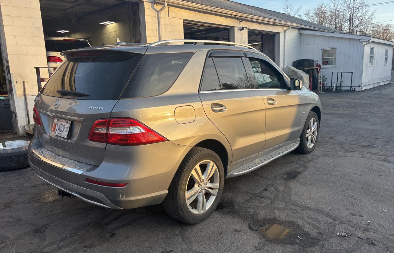 Lot #3029350699 2012 MERCEDES-BENZ ML 350 4MA