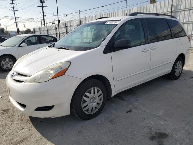 TOYOTA SIENNA CE 2006 white sports v gas 5TDZA23C26S539571 photo #1