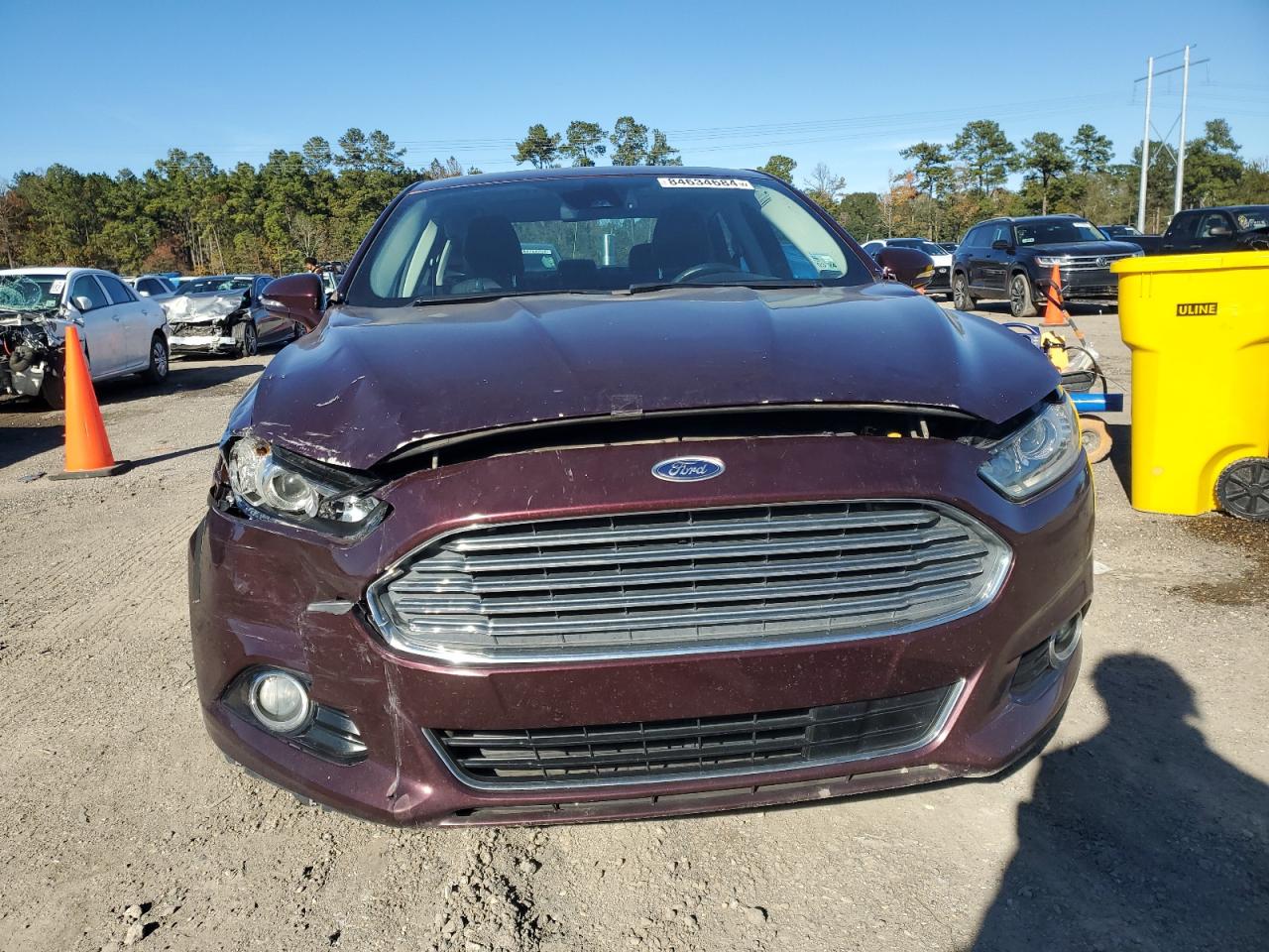 Lot #3030433468 2013 FORD FUSION TIT