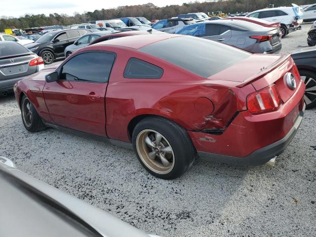 FORD MUSTANG 2010 maroon coupe gas 1ZVBP8ANXA5150857 photo #3