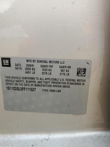 2015 CHEVROLET MALIBU 1LT - 1G11C5SL3FF111527