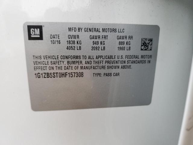 2017 CHEVROLET MALIBU LS - 1G1ZB5ST0HF157308