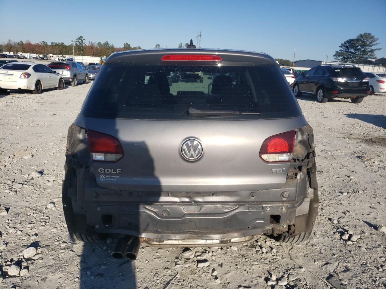 Lot #3028577921 2012 VOLKSWAGEN GOLF