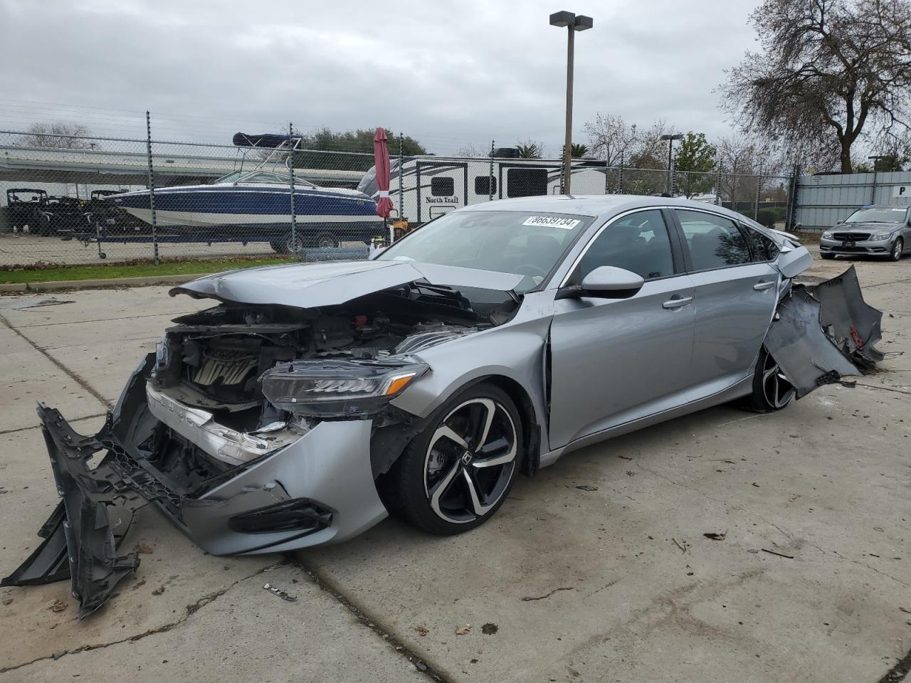 Lot #3041743427 2018 HONDA ACCORD SPO