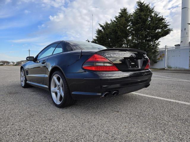 MERCEDES-BENZ SL 55 AMG 2007 black roadster gas WDBSK72F67F128813 photo #4