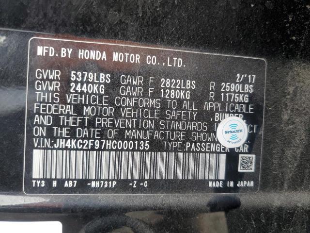 2017 ACURA RLX SPORT JH4KC2F97HC000135