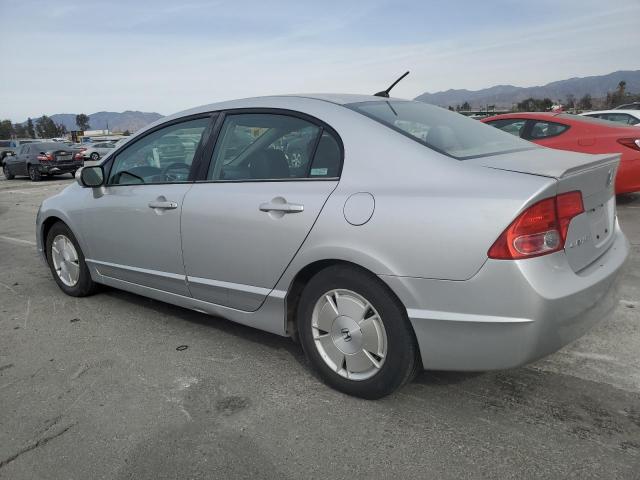 HONDA CIVIC HYBR 2006 silver sedan 4d hybrid engine JHMFA36276S020954 photo #3