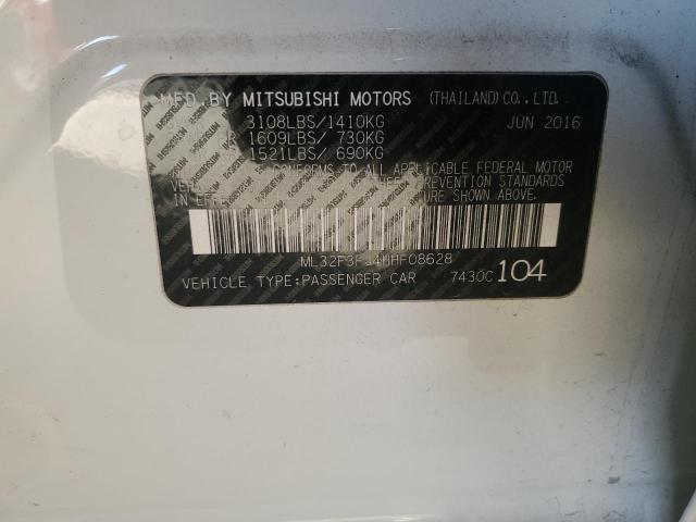 2017 MITSUBISHI MIRAGE G4 - ML32F3FJ4HHF08628
