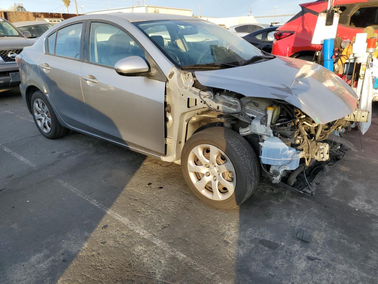 Lot #3030536463 2013 MAZDA 3 I