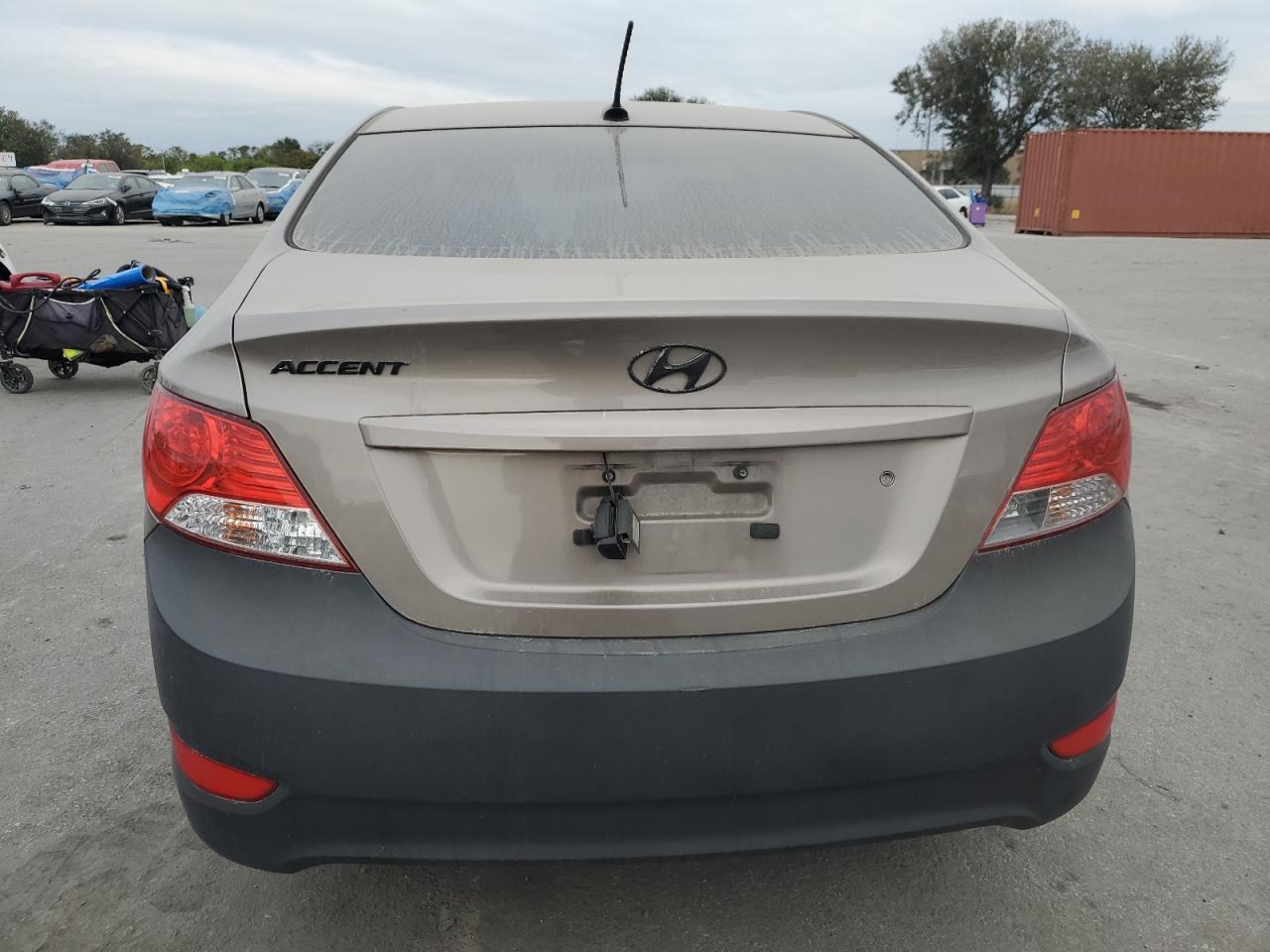 Lot #3032838019 2013 HYUNDAI ACCENT GLS