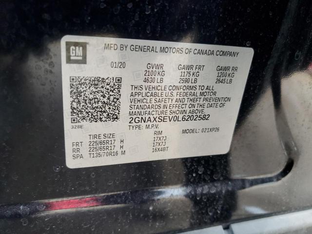 2020 CHEVROLET EQUINOX LS - 2GNAXSEV0L6202582