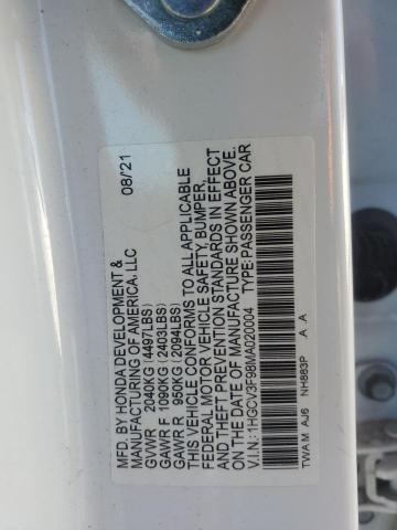 2021 HONDA ACCORD TOU - 1HGCV3F98MA020004