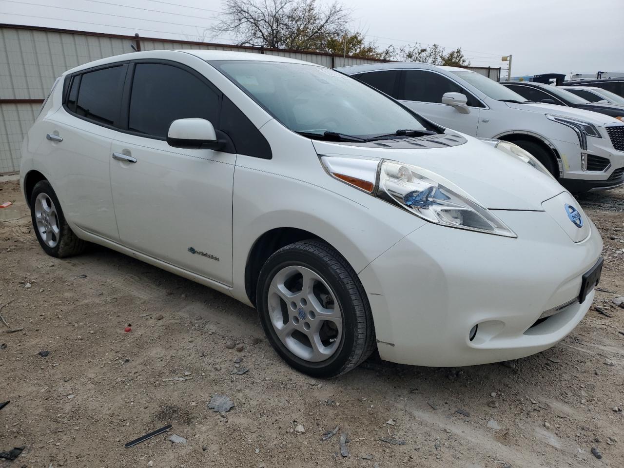 Lot #3033083992 2014 NISSAN LEAF S