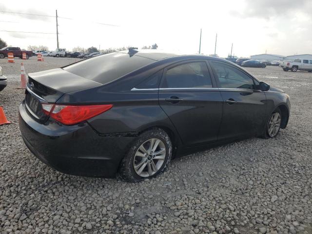 HYUNDAI SONATA GLS 2013 black  gas 5NPEB4AC6DH733730 photo #4