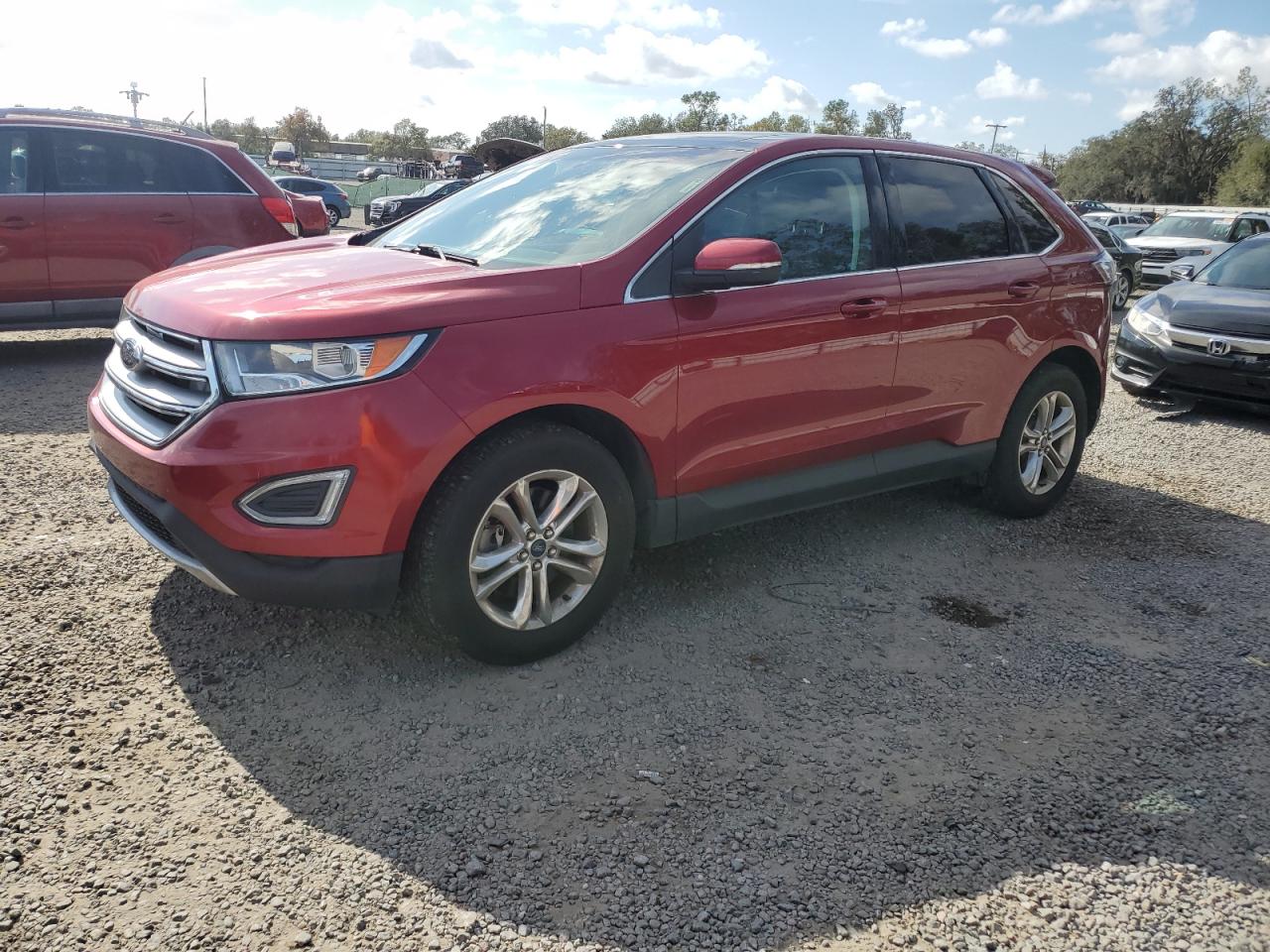 Lot #3030219135 2015 FORD EDGE SEL