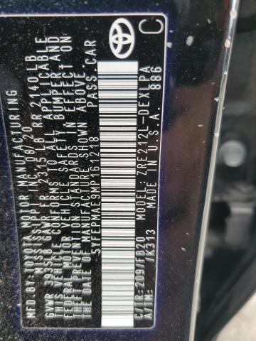 2021 TOYOTA COROLLA LE - 5YFEPMAE9MP161218