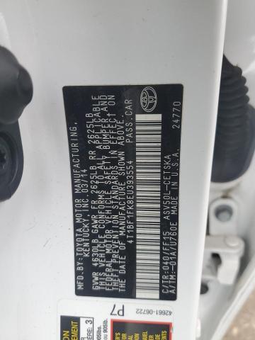 2014 TOYOTA CAMRY L - 4T1BF1FK8EU393554