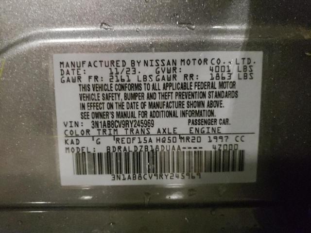 2024 NISSAN SENTRA SV - 3N1AB8CV9RY245969