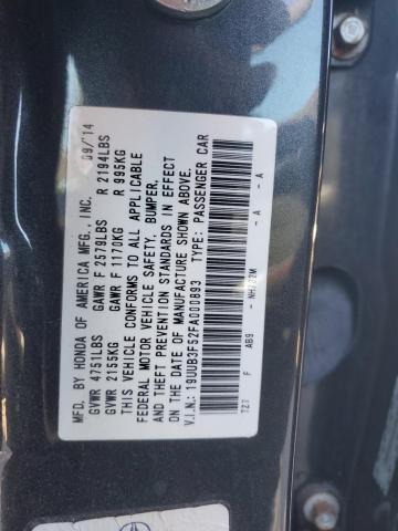 2015 ACURA TLX TECH - 19UUB3F52FA000893
