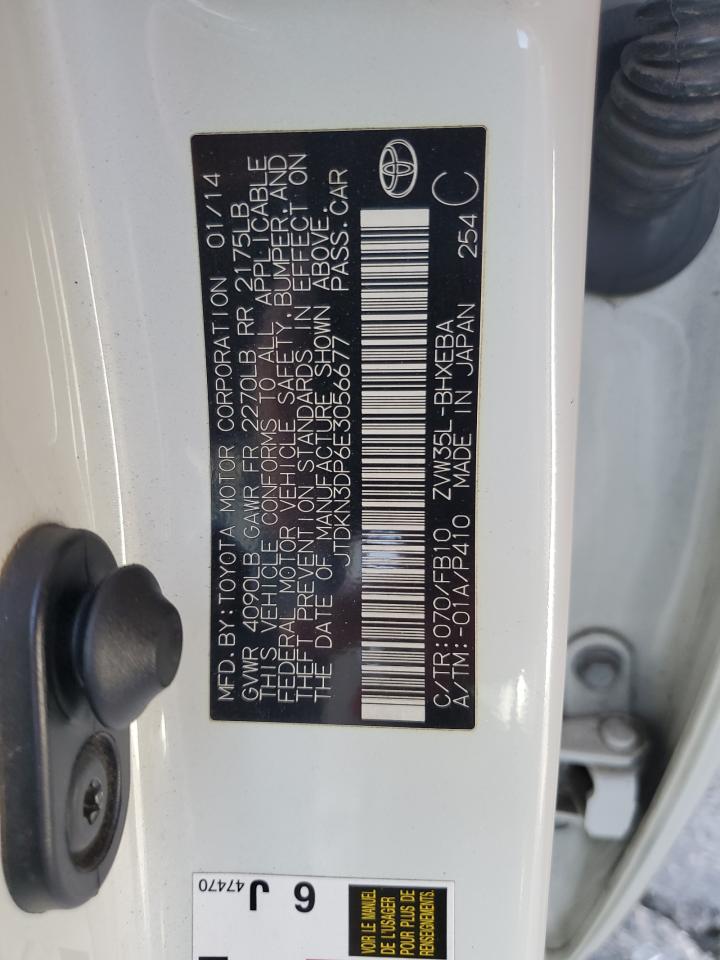 Lot #3049474642 2014 TOYOTA PRIUS PLUG