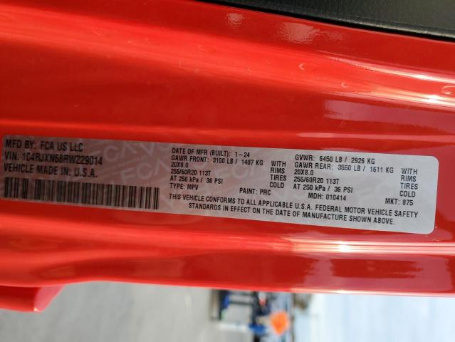 2024 JEEP WRANGLER 4 1C4RJXN68RW229014