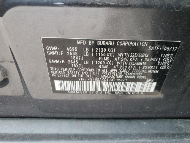 2018 SUBARU OUTBACK 2. - 4S4BSAKC4J3232371
