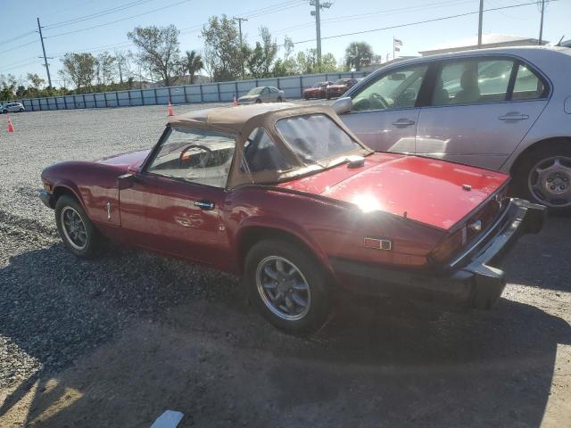 TRIUMPH CAR SPITFIRE 1980 red   TFVDW2AT001603 photo #3