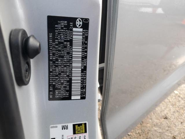 2020 TOYOTA COROLLA LE - 5YFEPRAE4LP114657