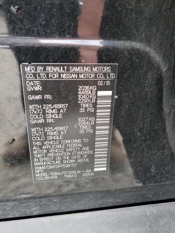 2015 NISSAN ROGUE S - KNMAT2MT0FP538757