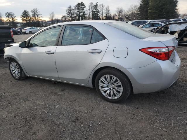 TOYOTA COROLLA L 2015 silver  gas 2T1BURHE5FC476924 photo #3