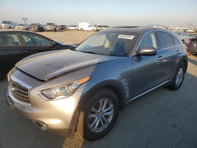 INFINITI FX37 2013 gray  gas JN8CS1MU2DM142167 photo #1