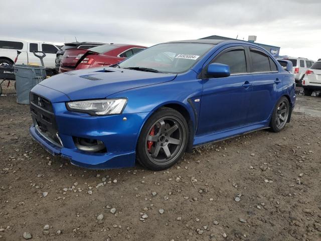 MITSUBISHI LANCER EVO 2008 blue  gas JA3AW86V38U049989 photo #1