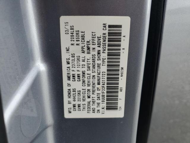 2015 ACURA TLX - 19UUB1F33FA017723