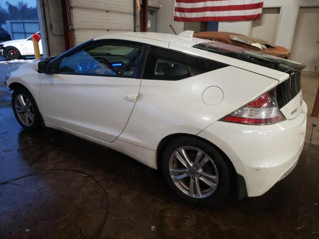 HONDA CR-Z EX 2012 white  hybrid engine JHMZF1D62CS002673 photo #3