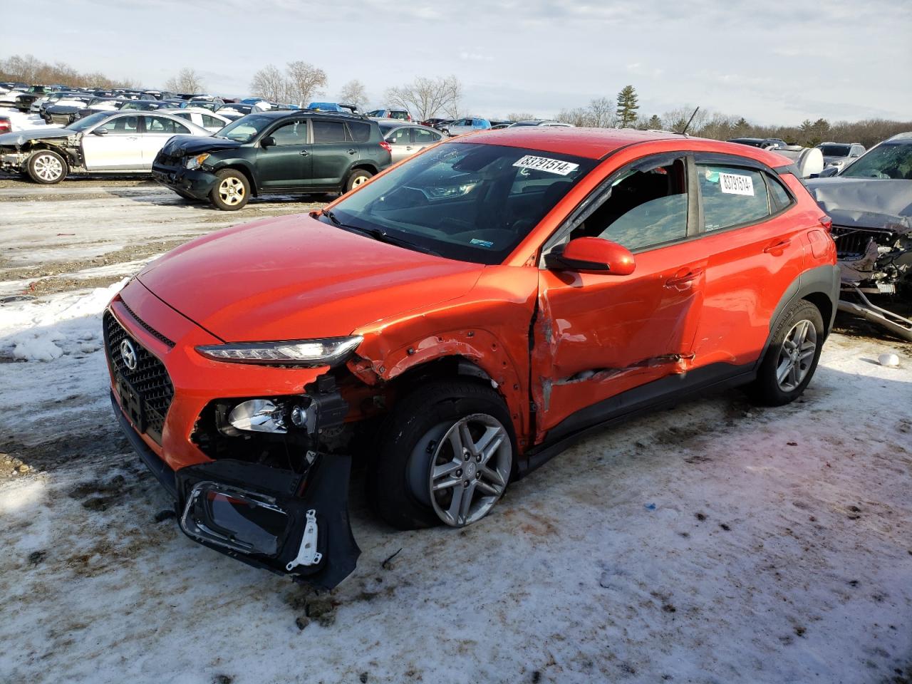 Lot #3034386121 2019 HYUNDAI KONA SE