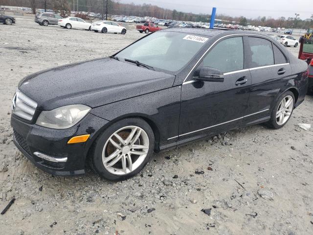 MERCEDES-BENZ C 250 2013 black sedan 4d gas WDDGF4HB4DR252108 photo #1