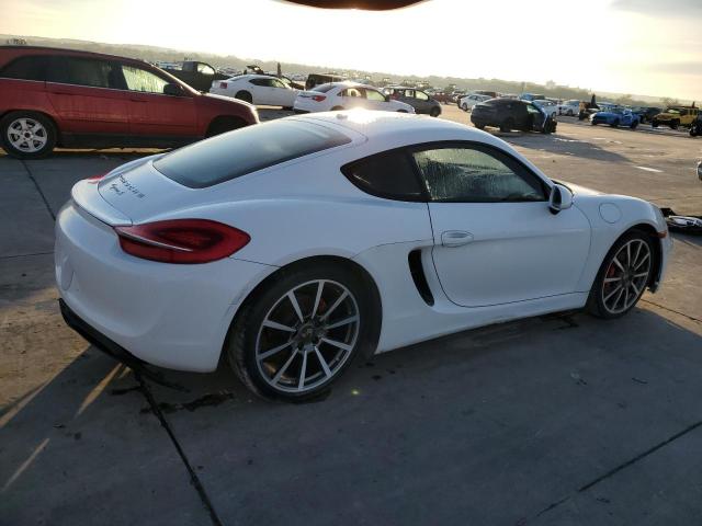 PORSCHE CAYMAN S 2014 white coupe gas WP0AB2A83EK193755 photo #4