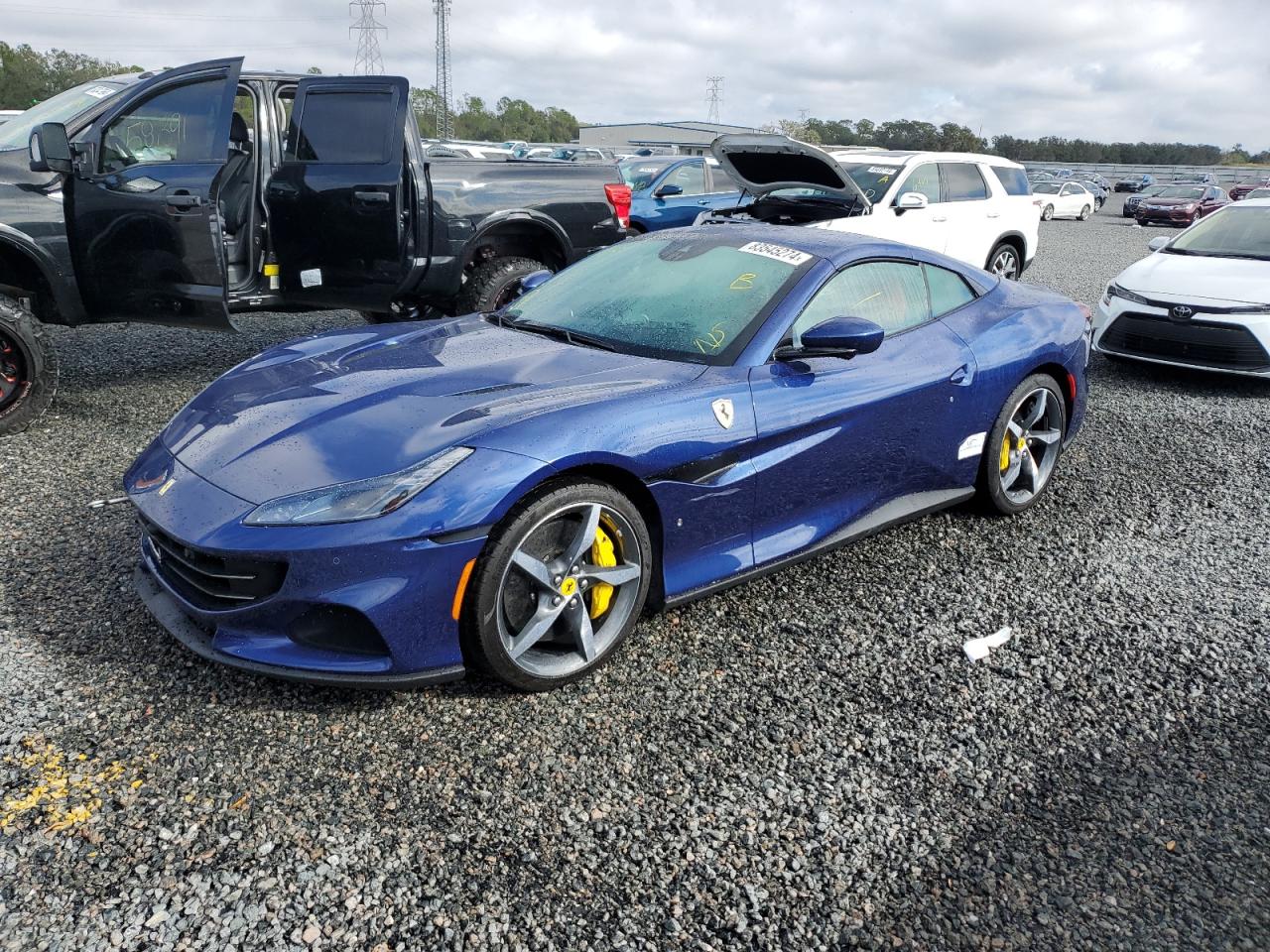  Salvage Ferrari Portofino