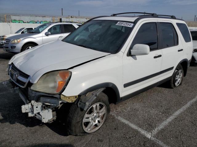 HONDA CRV 2003 white  gas JHLRD78883C016418 photo #1