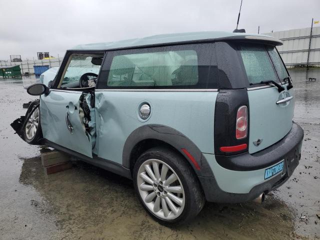 MINI CLUBMAN 2011 turquoise  gas WMWZG3C54BTY31382 photo #3