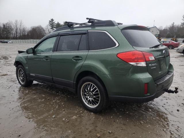 SUBARU OUTBACK 2010 green  gas 4S4BRBLC2A3348975 photo #3